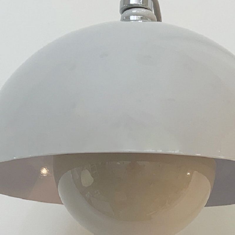 1-Light Wall Lamp Macaron Style Wall Mount Lamp with Metal Shade for Aisle