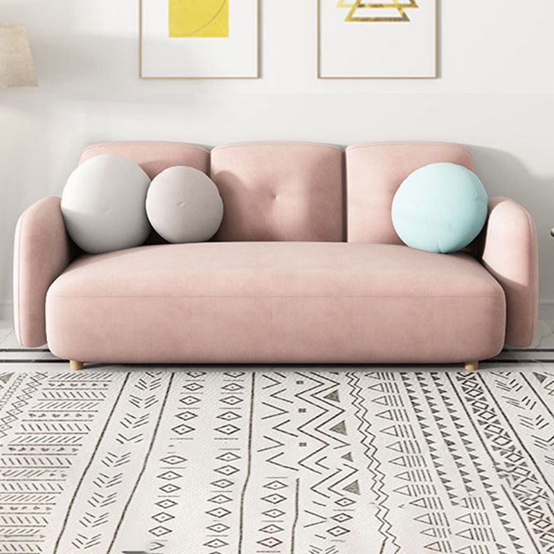 Modern Sofa with Square Arm and Tight Back for Apartment,84.65 "
