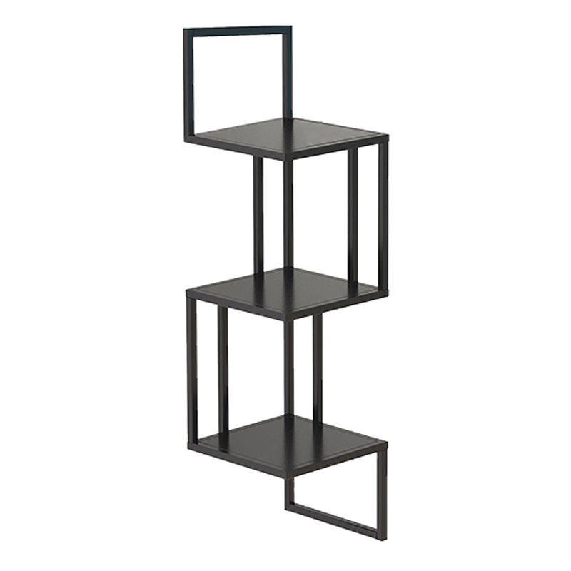 Wall Mounted Bookcase Contemporary Style Bookshelf for Office Home