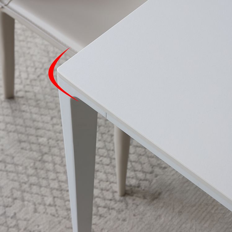 Piedra sinterizada Juego de comedor moderno 1/4/7 Set de muebles de comedor/artículos separados