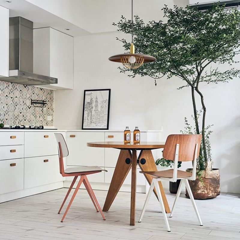 Minimalistischer Innenheimer hell, flacher Schatten mit Käfigmetall 1-Licht-Anhängerbeleuchtung