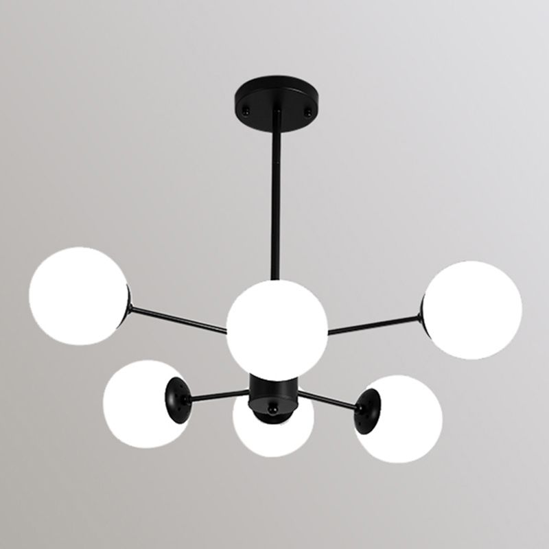 Aparte de iluminación de latón completo de estilo negro