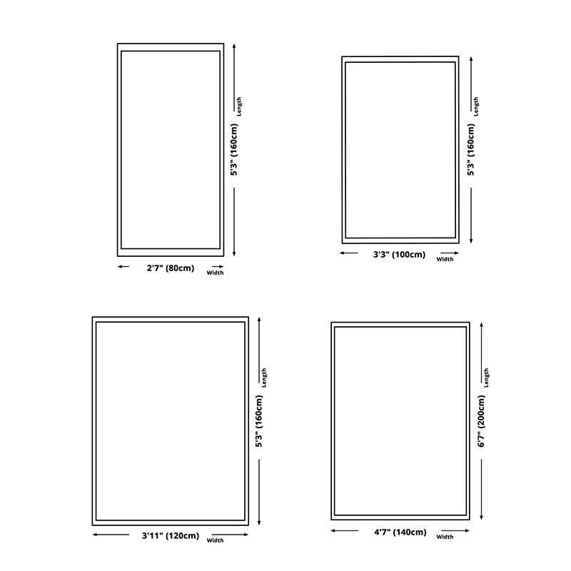 Leisure Washable Area Rug Polyester Rug Stain Resistant Indoor Rug for Home Decoration