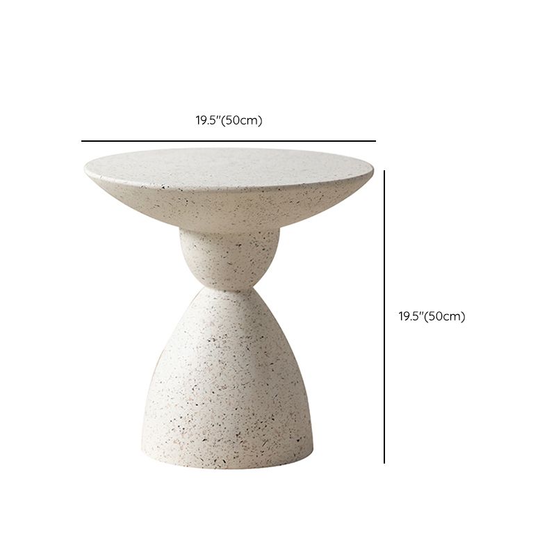 Metal Pedestal Coffee Table Contemporary White Coffee Cocktail Table