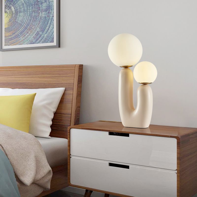 Noordse oogverzorgingstafellamp moderne stijl glazen bureaulamp voor studie slaapkamer