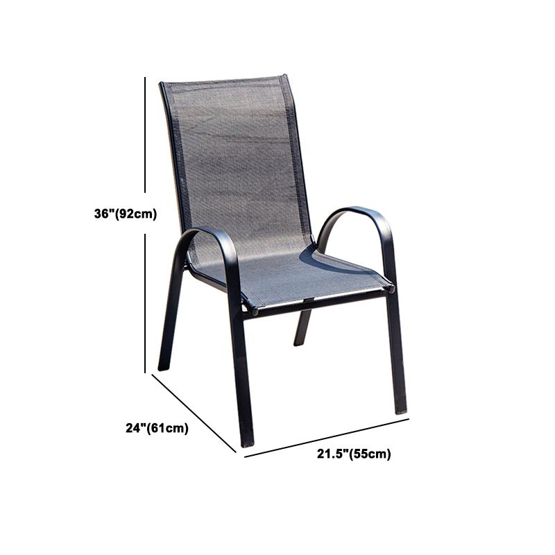 Modern Dining Set 1/5/6/7 Piece Glass Dining Table Set for Outdoor