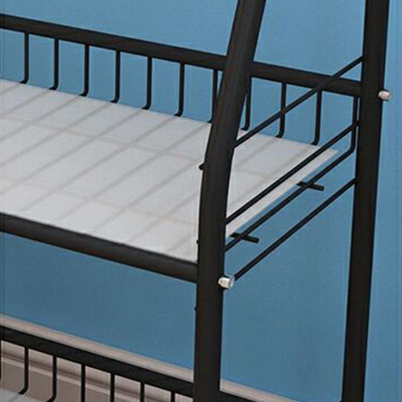 Contemporary Standard Bookshelf Open Back Metal Bookcase with Shelves