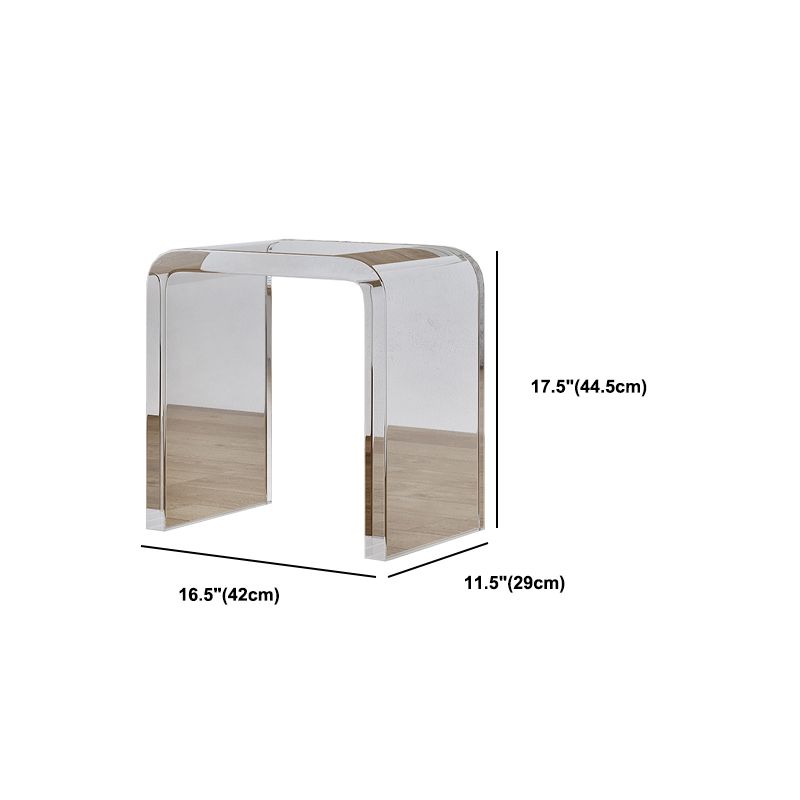 Modern Dining Room Set 1/2/5 Pcs Solid Wood Top Table with Acrylic Chairs