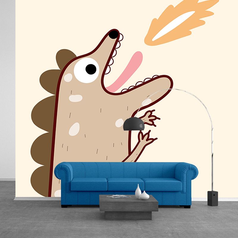 Washable Illustration Mural Wallpaper Animals Indoor Wall Mural