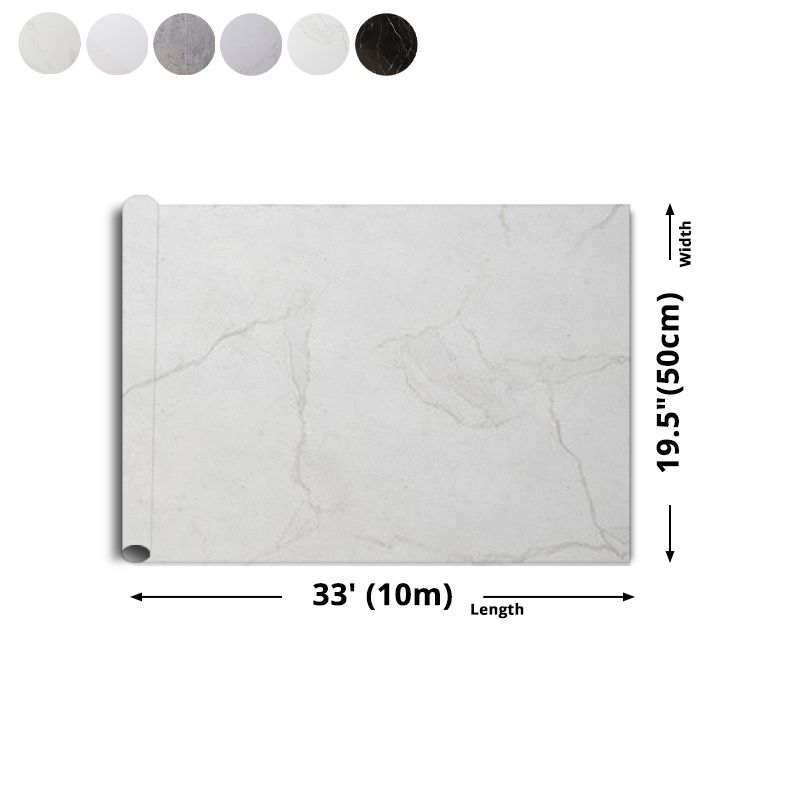 Rectangular PVC Field Tile 19.7"  Peel and Stick Tile for Shower