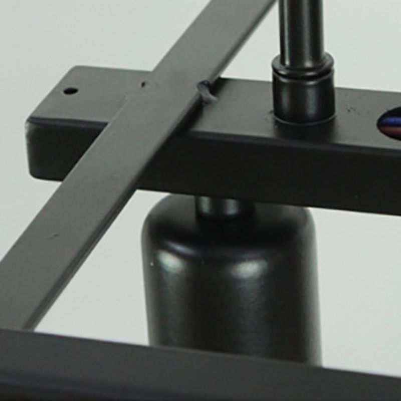 Lampada dell'isola industriale con tonalità di vetro per la caffetteria del salotto