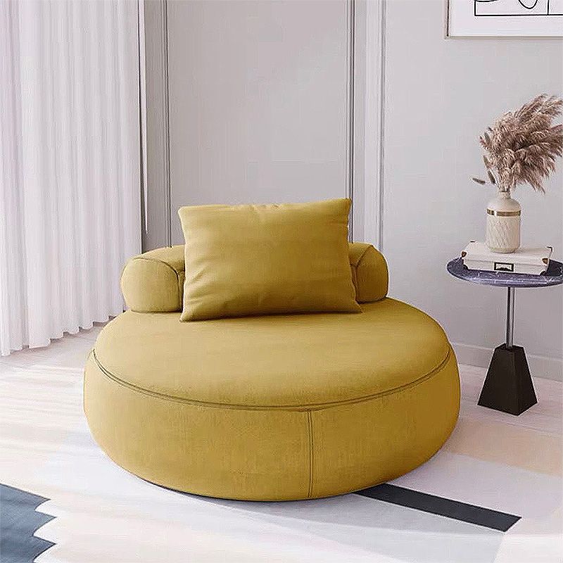 Faux Leather Parsons Chair Armless Accent Chair with Solid Wood Frame