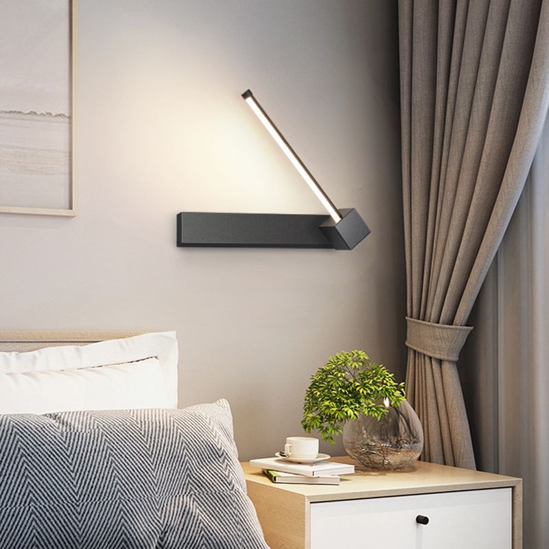 Metall verstellbare LED -Wandlampen zeitgenössische 1 leichte Wandleuchten