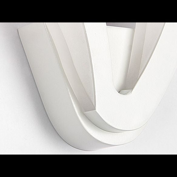 Simple V Shape Wall Lighting Ideas LED Acrylic Shade Wall Mount Light for Living Room Bedroom