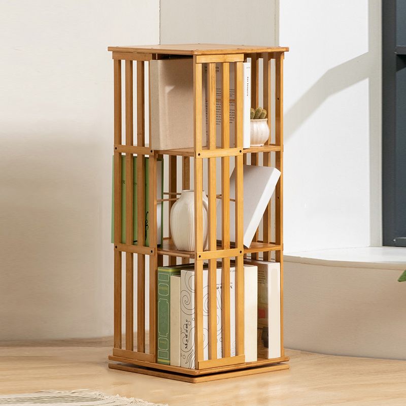 Geometric Rotatable Bookshelf Modern Style Study Room Bookshelf