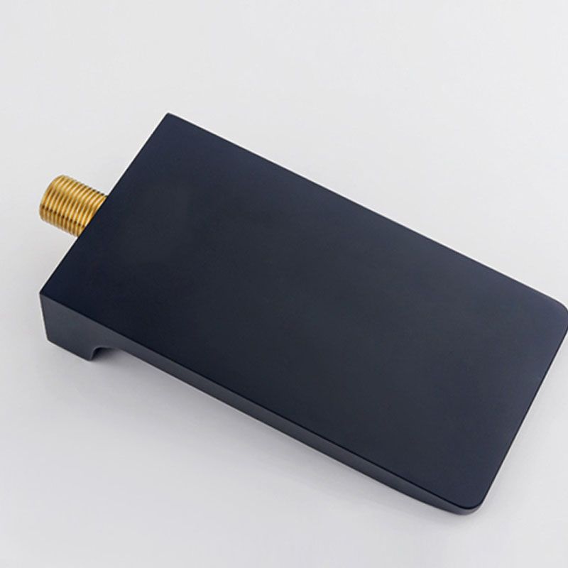 Modern Tub Spout Trim Copper Wall Mounted Waterfall Tub Faucet Trim
