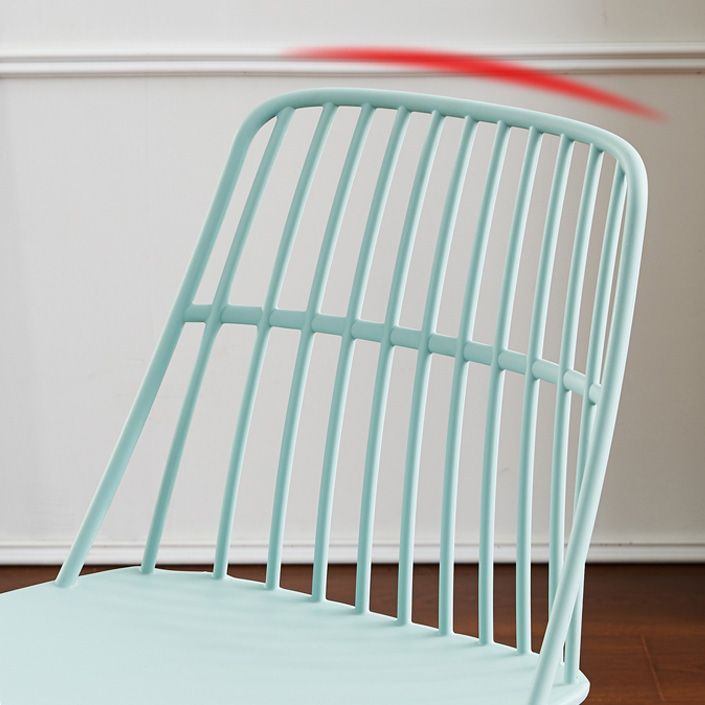 Accueil Salle à manger Chaises sans accoudoirs Chaises d'appoint de salle à manger avec pieds en métal (Ensemble de 4)