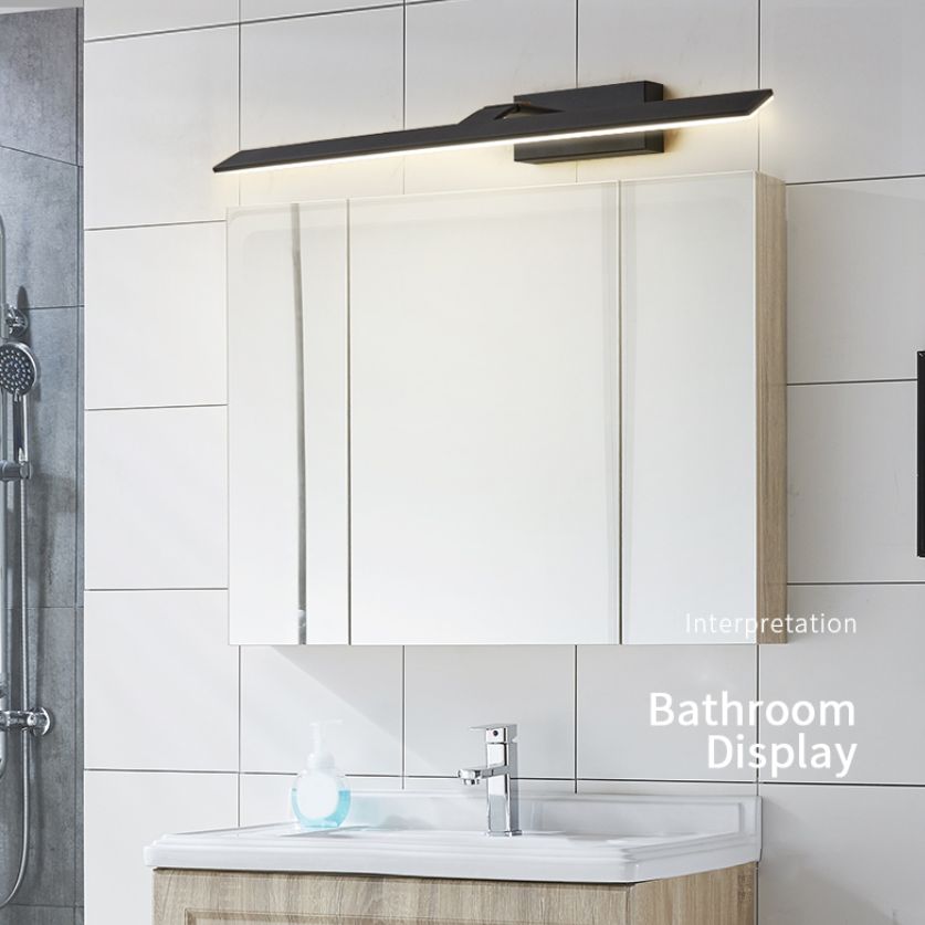 Modern Minimalist LED LED LAMPARE LAMPAGNO ALLUMINO LIGHT ALLA MOLTO MOLTO MOLTO LINEAMENTE con ombra acrilica