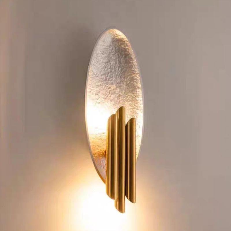 2-Light Geometric Wall Mounted Lamps Modern Resin Wall Mount Lamp