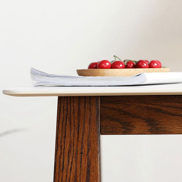 Rectangle Bar Pub Table Set 1/3 Pcs Solid Wood Frame Bar Table and Stools