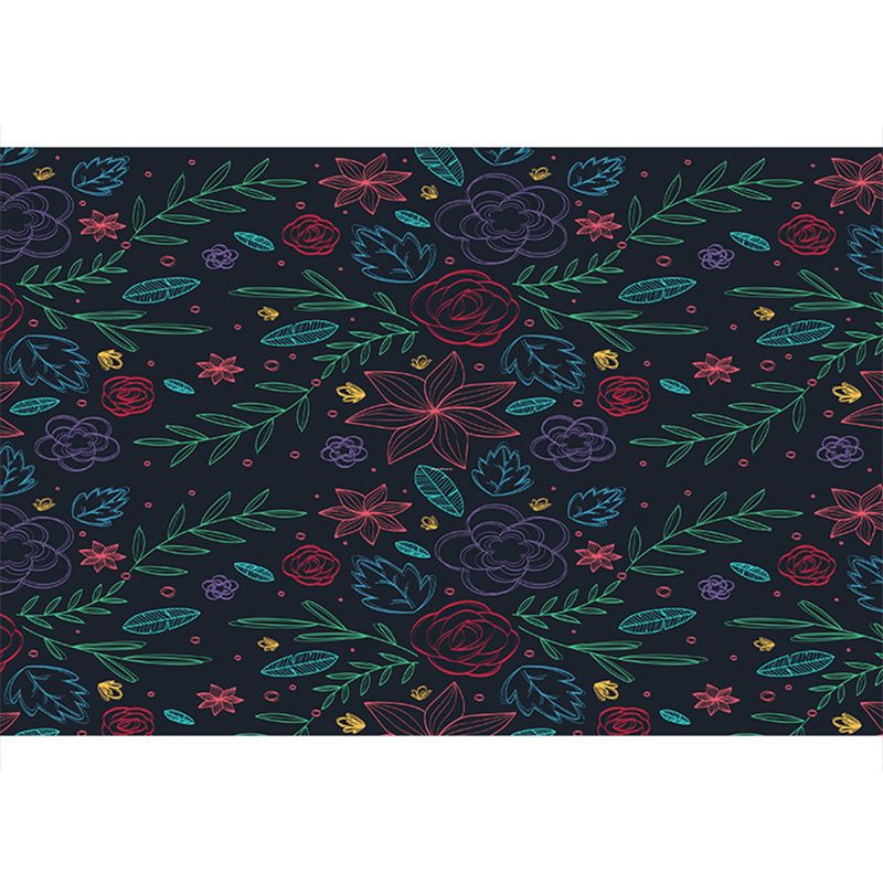 Boheemse mozaïektegelafdruk Tapijten Multicolored polypropyleen Tapijten Stain Resistent Wasbaar Non-Slip Achtert Teken voor woningdecoratie