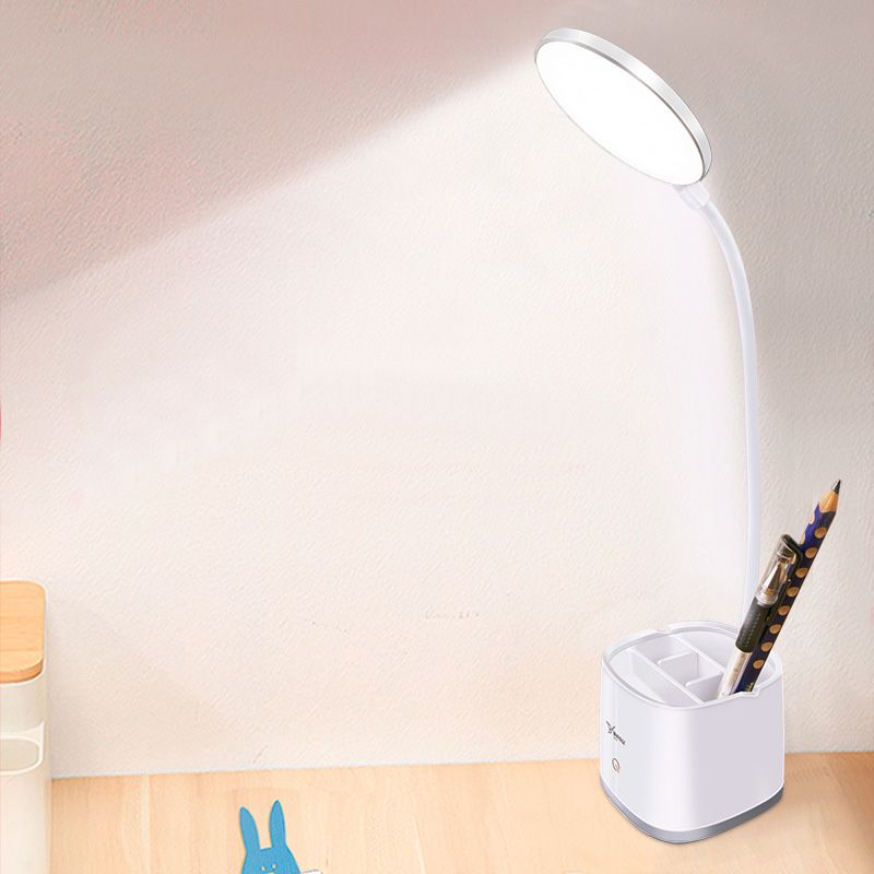 SEMPLICY STILE LED LAMPAGGIO TOUP TOUCT STUSSEGGIO USB Apparecchio di illuminazione camera da letto con supporto per penna