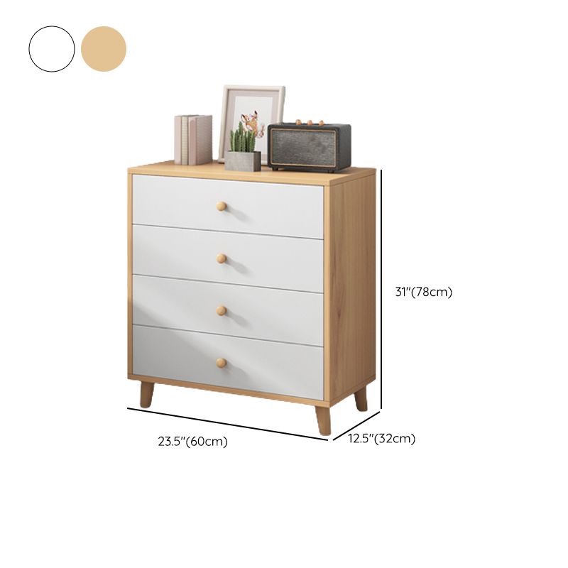 Contemporary Accent Chest with Chest and Solid Wood Straight Legs