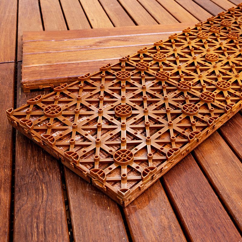 Modern Floor Board Solid Color Water-Resistant Outdoor Flooring