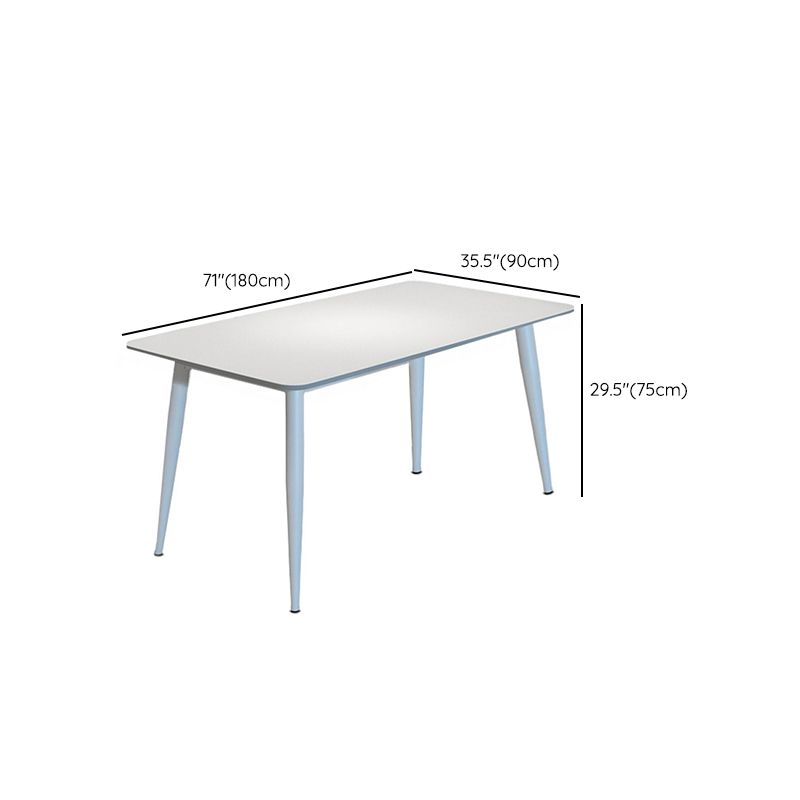 4 Legs Dinner Room Kitchen Table Rectangle Dining Room Table