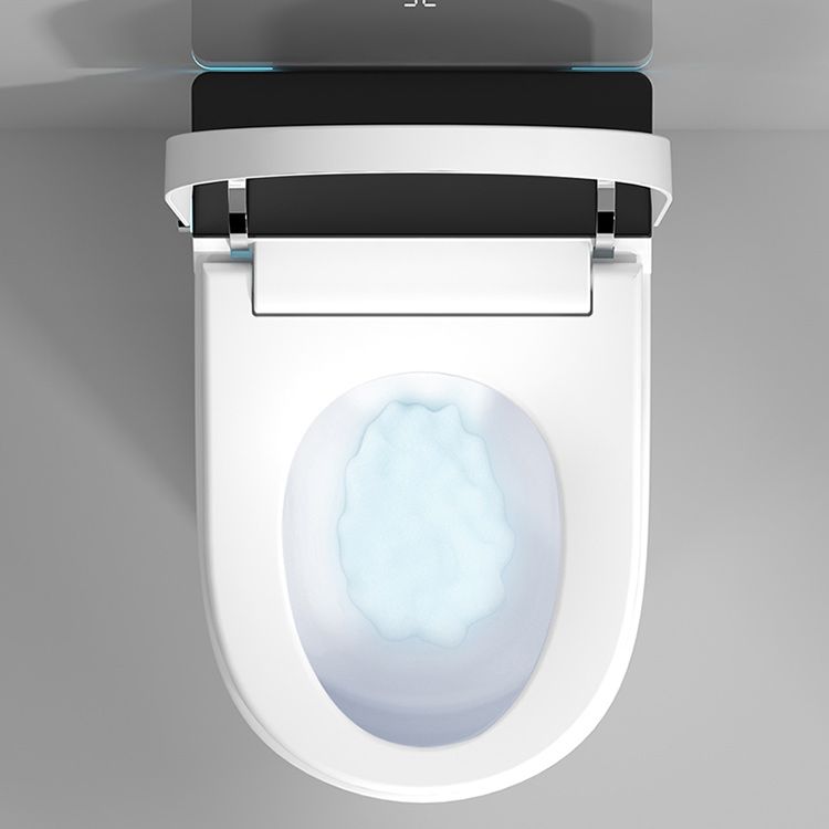 Foot Sensor White Floor Standing Bidet Water Pressure Control Bidet