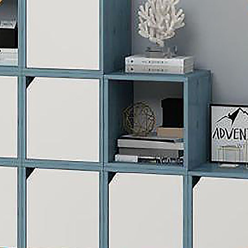 Closed Back Contemporary Bookshelf Engineered Wood Shelf Bookcase for Home