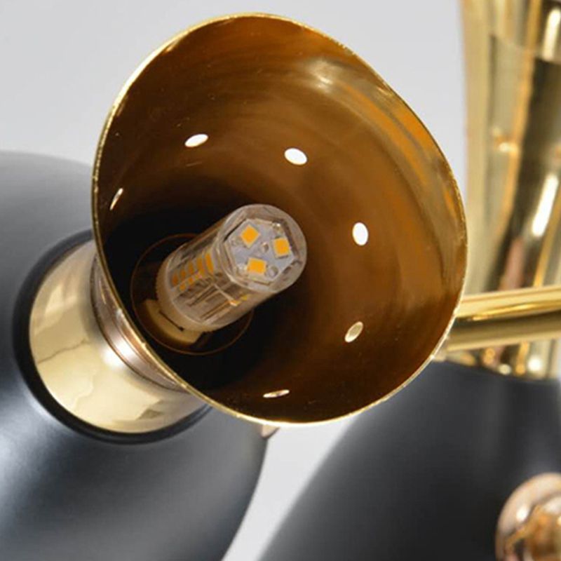 Moderne creatieve geometrische hanglampje Electroplate Metal kroonluchter voor woonkamer