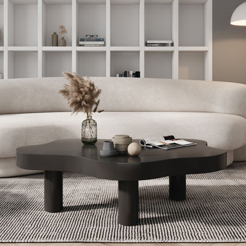 3 Legs Bunching Tables Geometric Solid Wood Coffee or End Table