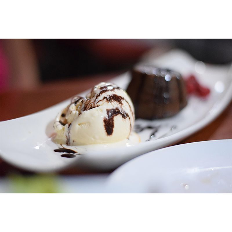 Modern Dessert Shop Wall Mural Decor with Ice Cream Painting Eco-friendly for Decoration