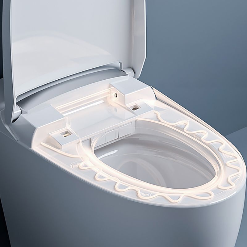 Modern Toilet Bowl Floor Mounted Siphon Jet All-in-one Toilet Porcelain