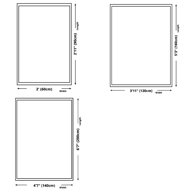 Nostalgia Medallion Pattern Carpet Polyester Area Rug Non-Slip Backing Indoor Rug for Living Room