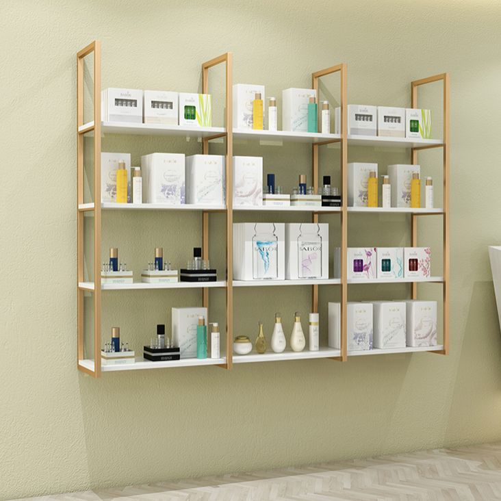 10.63 "W libreria in stile glam a parete in stile glam per la sala da studio degli uffici domestici