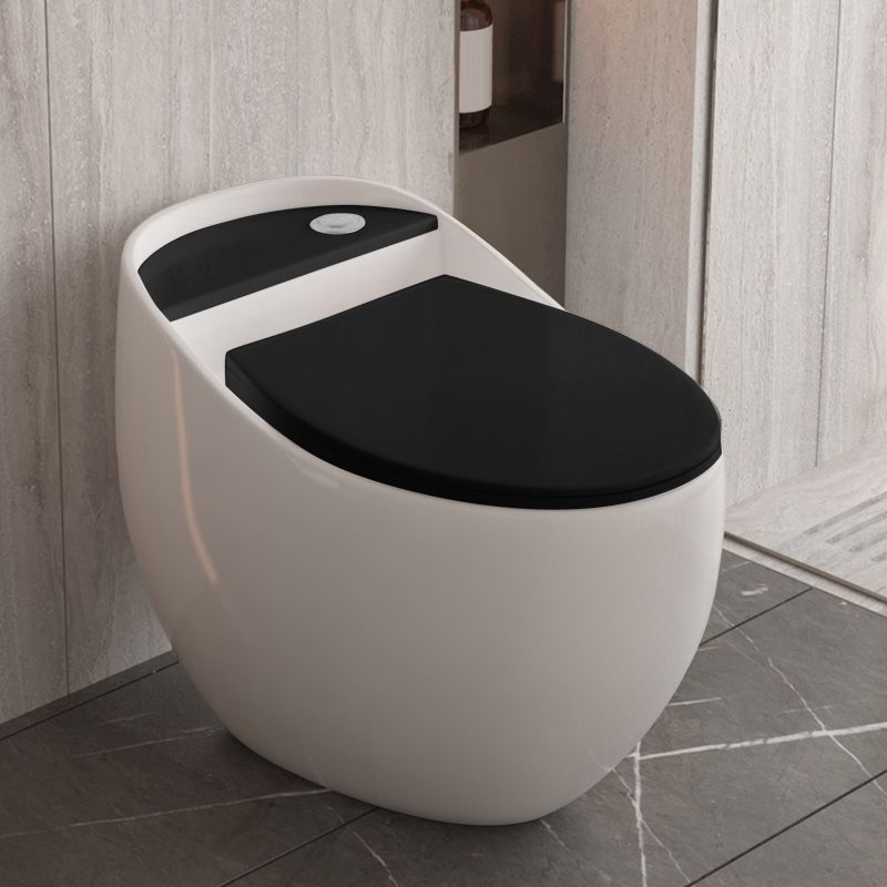 Siphon Jet Porcelain Toilet One Piece Toilet Floor Mounted Toilet Bowl