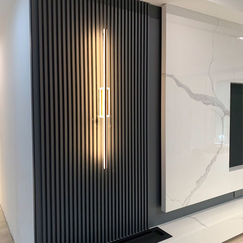 Luminaires d'éclairage de vanité de style moderne lampes murales à LED en aluminium