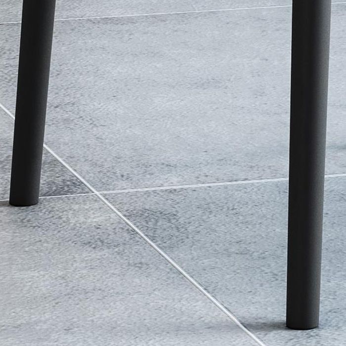Ladder Back Armless Dining Chairs Upholstered Side Chairs with Metal Legs