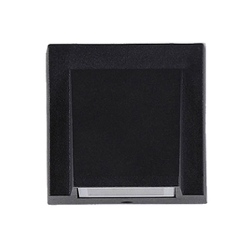 Modern Style Wall Mount Light Black LED Wall Sconce Light with Aluminum for Patio