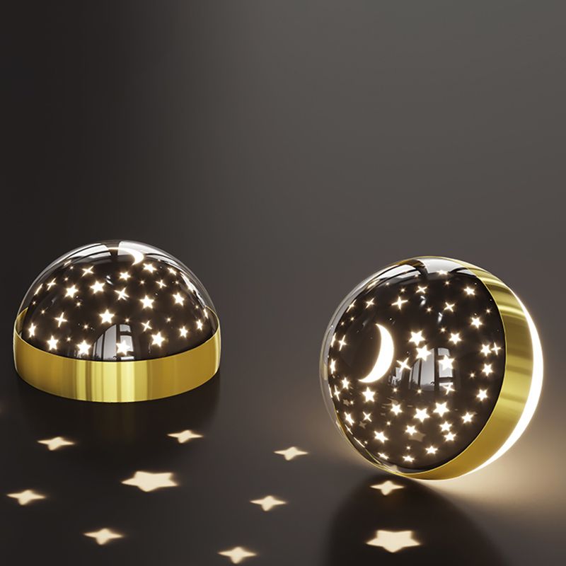 Modern LED Ceiling Fan Lamp Oval Metal Fan Lighting for Living Room