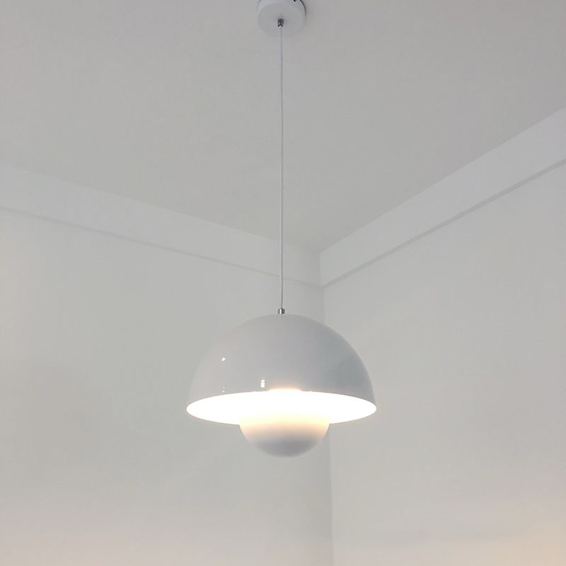 Modern Nordic Style Macron Light Metal One Head Pendant Lamp for Children Room Bedroom