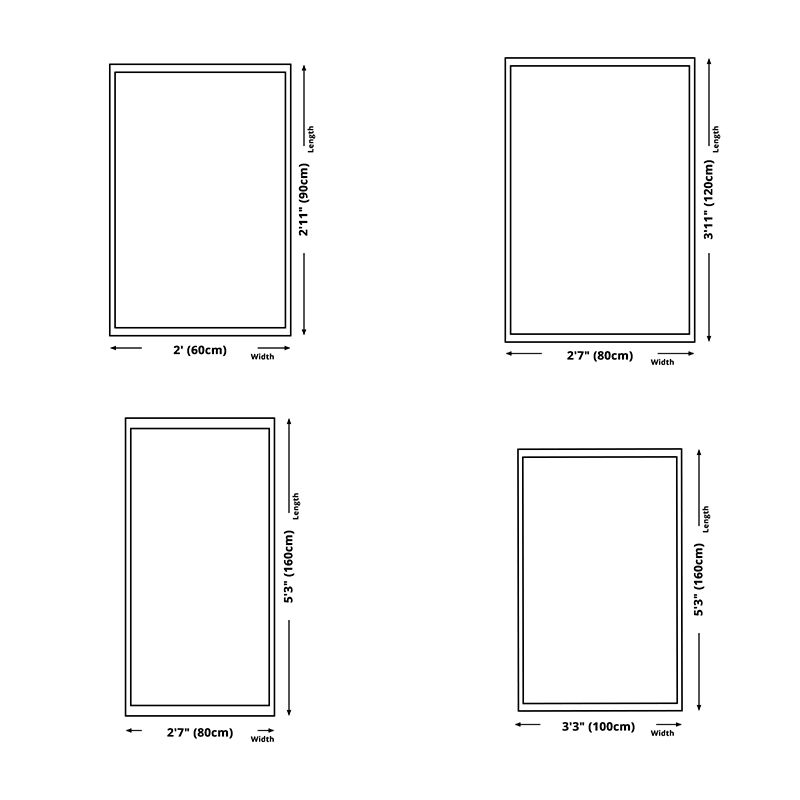 Modern Abstract Patroon Tapijt Grijs Polyester Gebied Tapijt Anti-slip Easy Care Tapijt voor thuisdecoratie