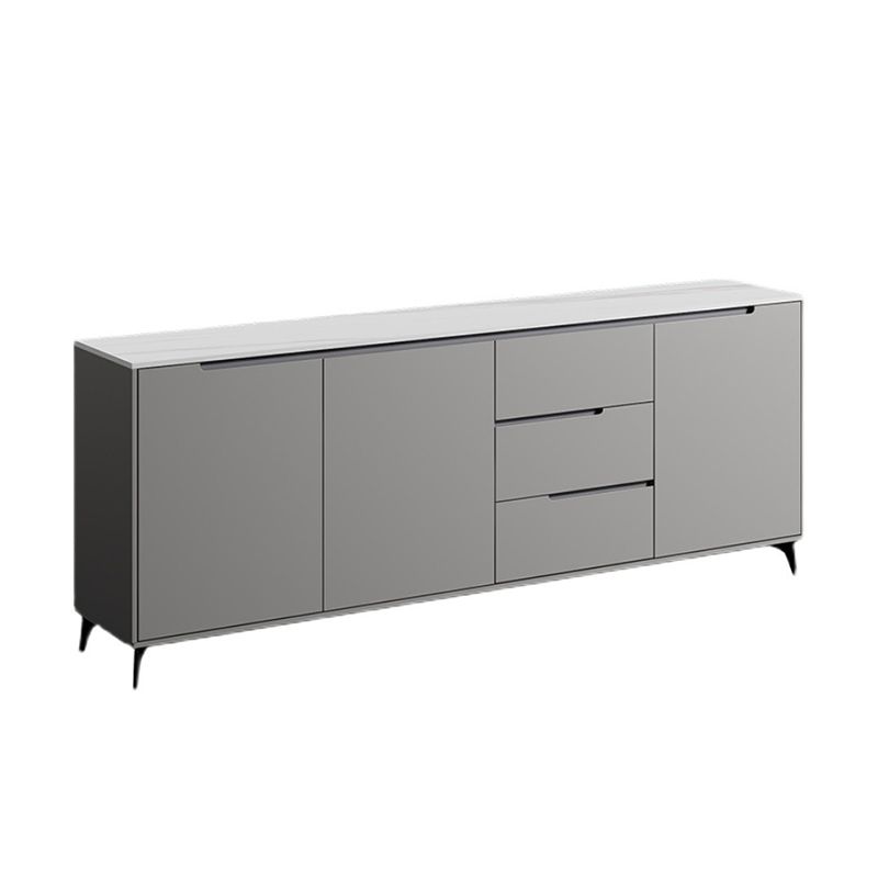 15.6-inch Width Contemporary Storage Chest Stone Dresser with 3 Drawers