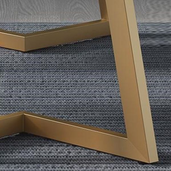 Glam 1/4/5 Pieces Dining Set Rectangle Stone Dining Table for Dining Room