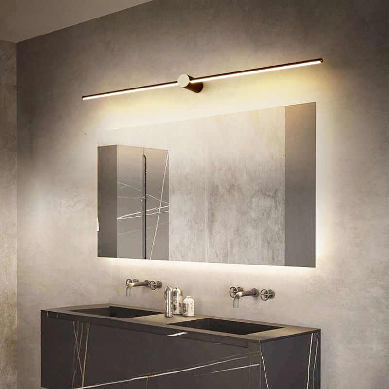 Minimalism Vanity Light Streamlined LED Wall Light Fixture for Bathroom