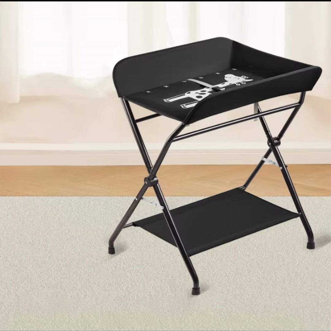 Modern Changing Table Matte Finish Baby Changing Table with Shelf