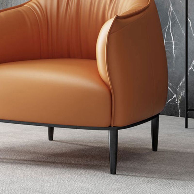 Arms Included Lounge Chair Living Room Chair with Black Legs