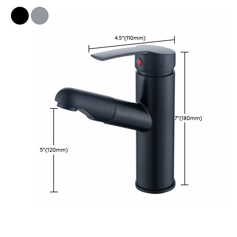 Contemporary Style Faucet Single Handle Vessel Sink Bathroom Faucet